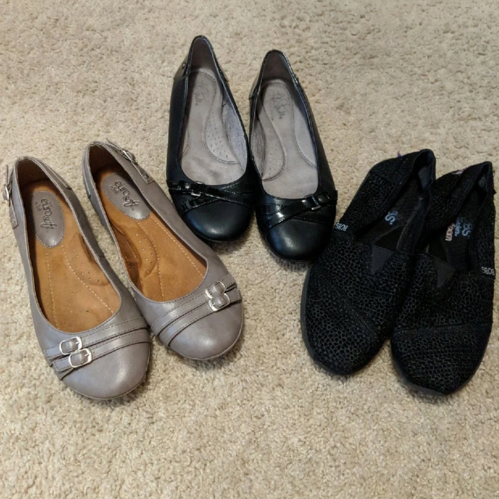 Flat shoe lot
